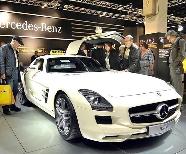 Mercedes-Benz SLS AMG als Show-Taxi